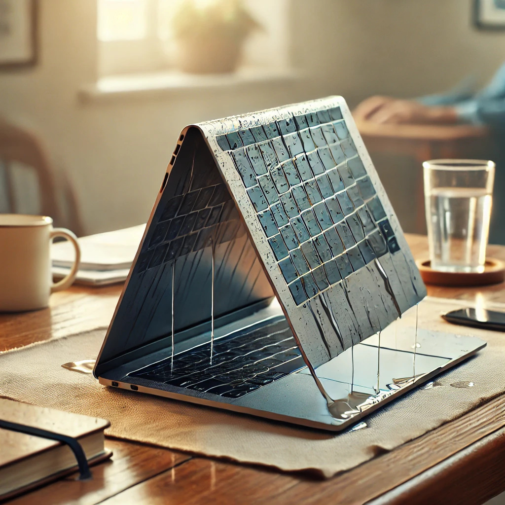 Laptop V position