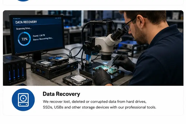 Data recovery near me Montreal