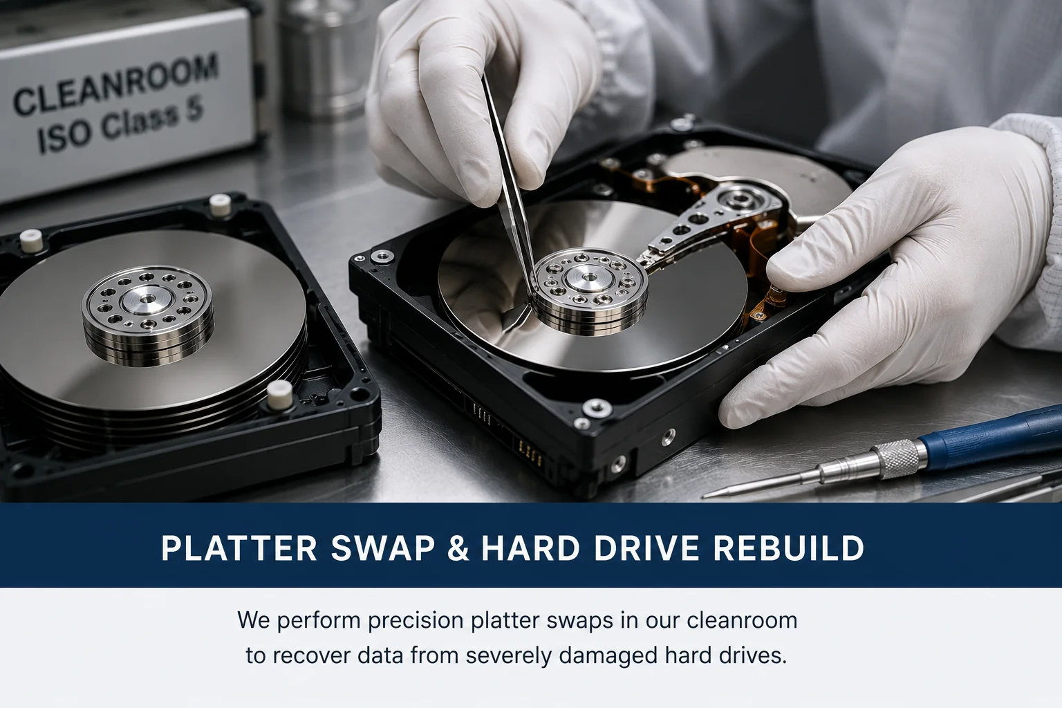 Expert data recovery in Montreal Plateau Mont-Royal platter swap hard drive rebuild