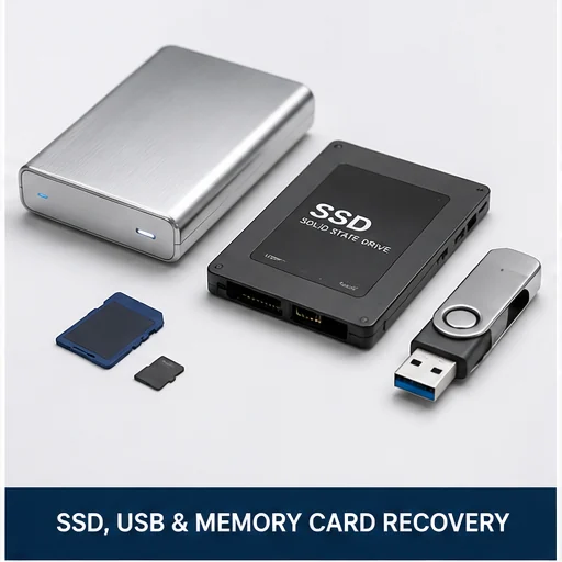 SSD data recovery in Montreal for failed and corrupted SSD drives